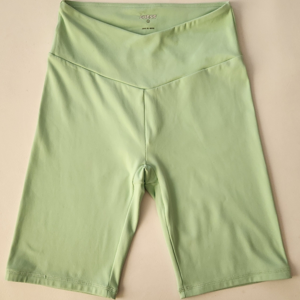 GUESS Women's Mint Green Active Shorts
